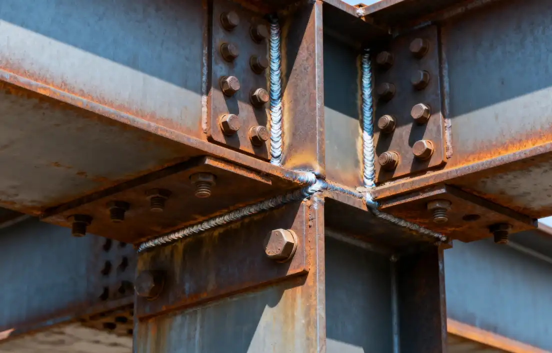 Weathering steel box girders Weathering steel box girders