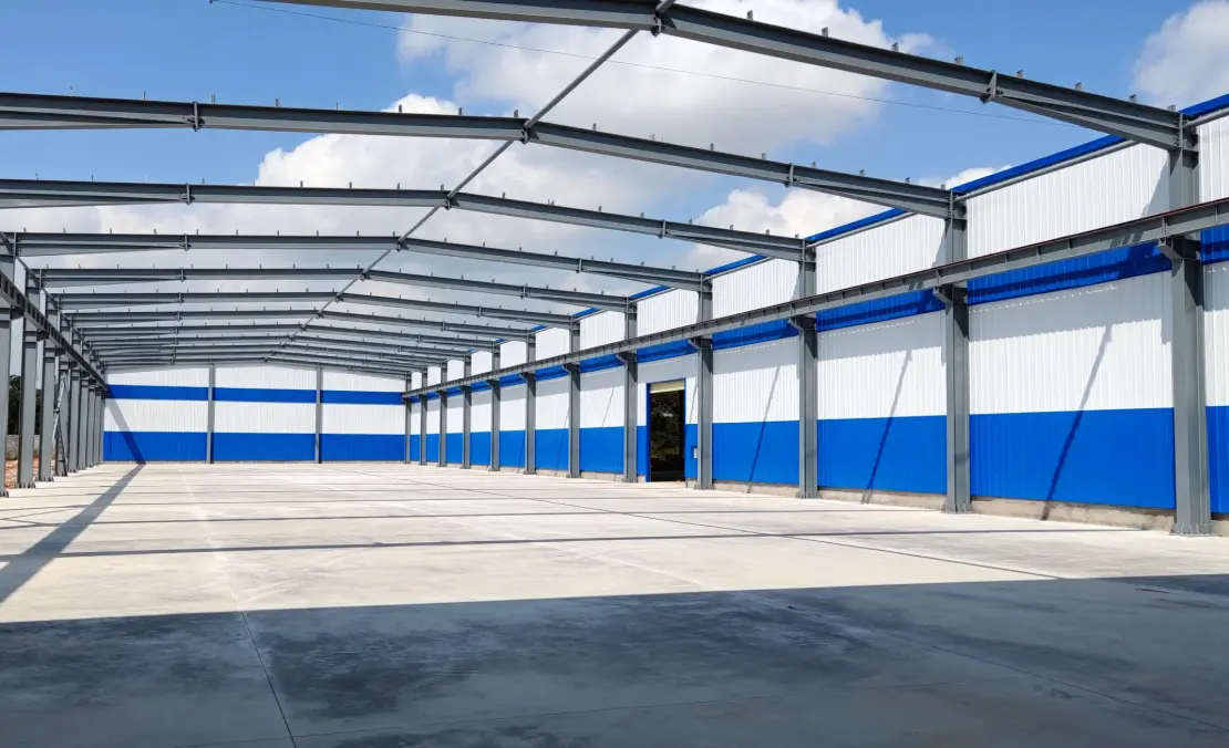 shed roof steel trusses