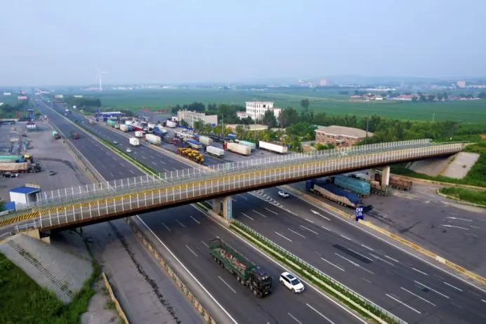 ingha Expressway Maojiadian Separate Overpass (Weathering Steel)