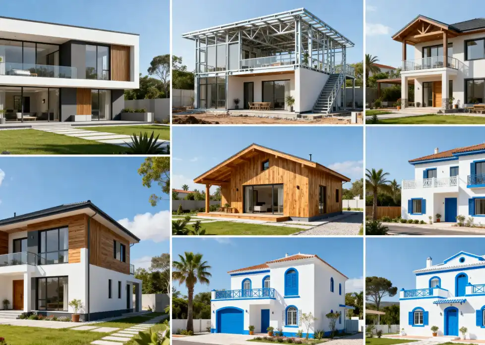 Prefabricated light steel villas Prefabricated light steel villas