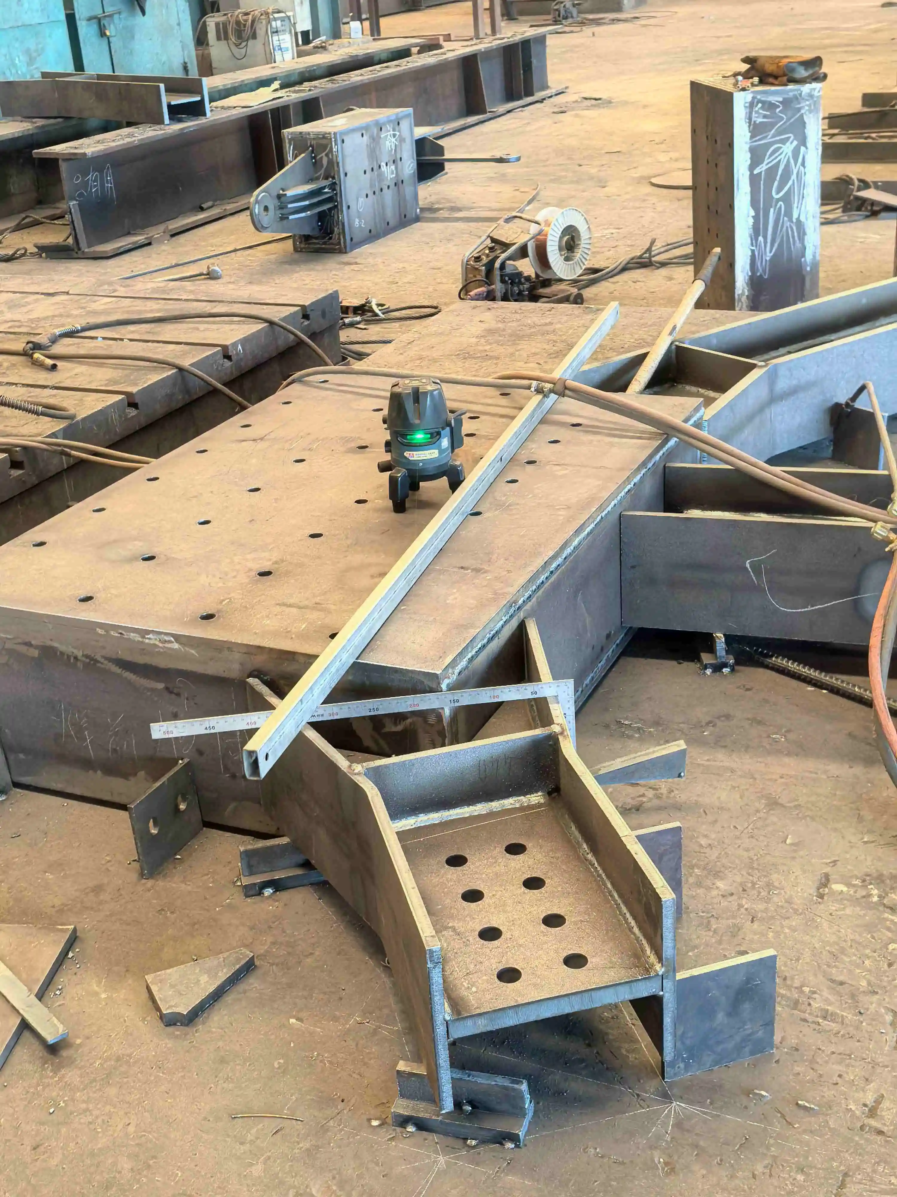 steel beam construction