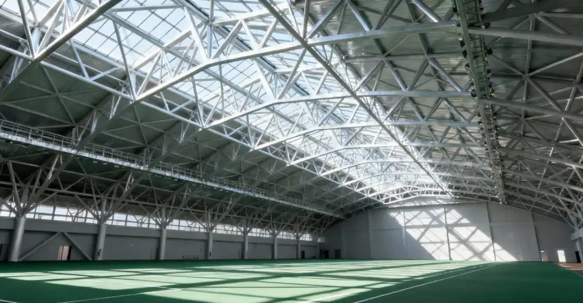 Space frame roof Space frame roof