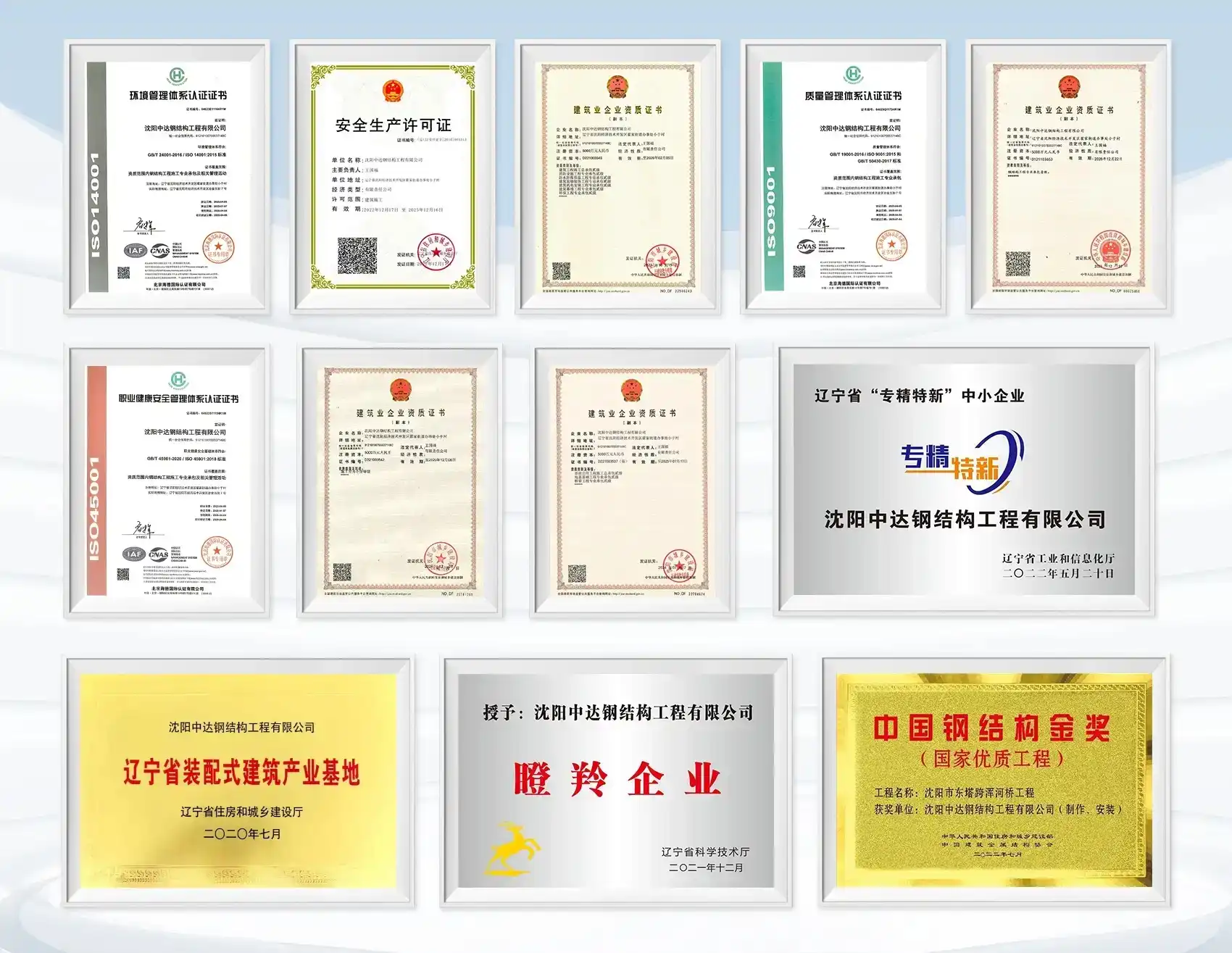Certifications