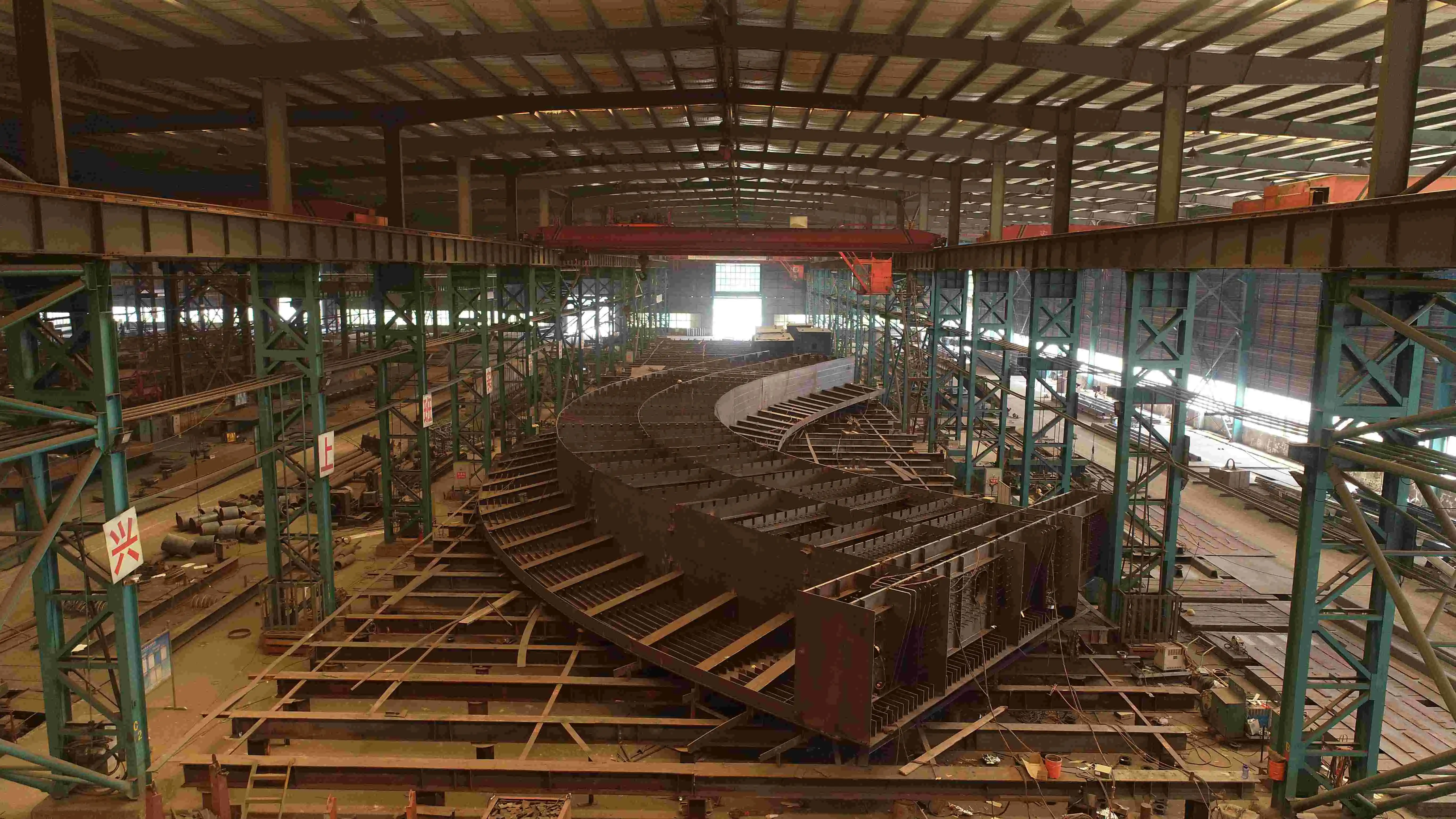 High-Frequency Welded I-Section girders