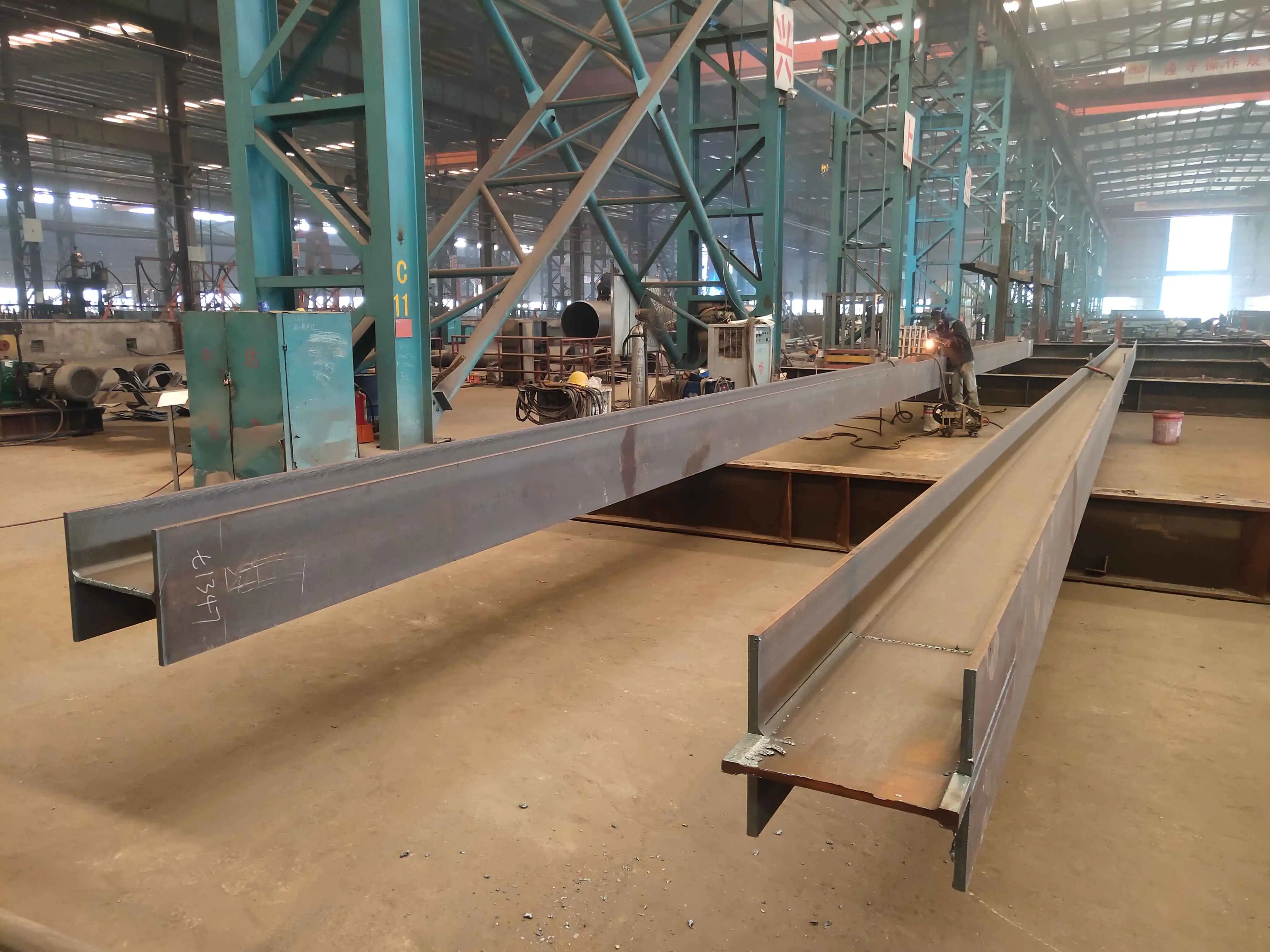 Factory Building Bracing Lattice Column Factory Building Bracing Lattice Column