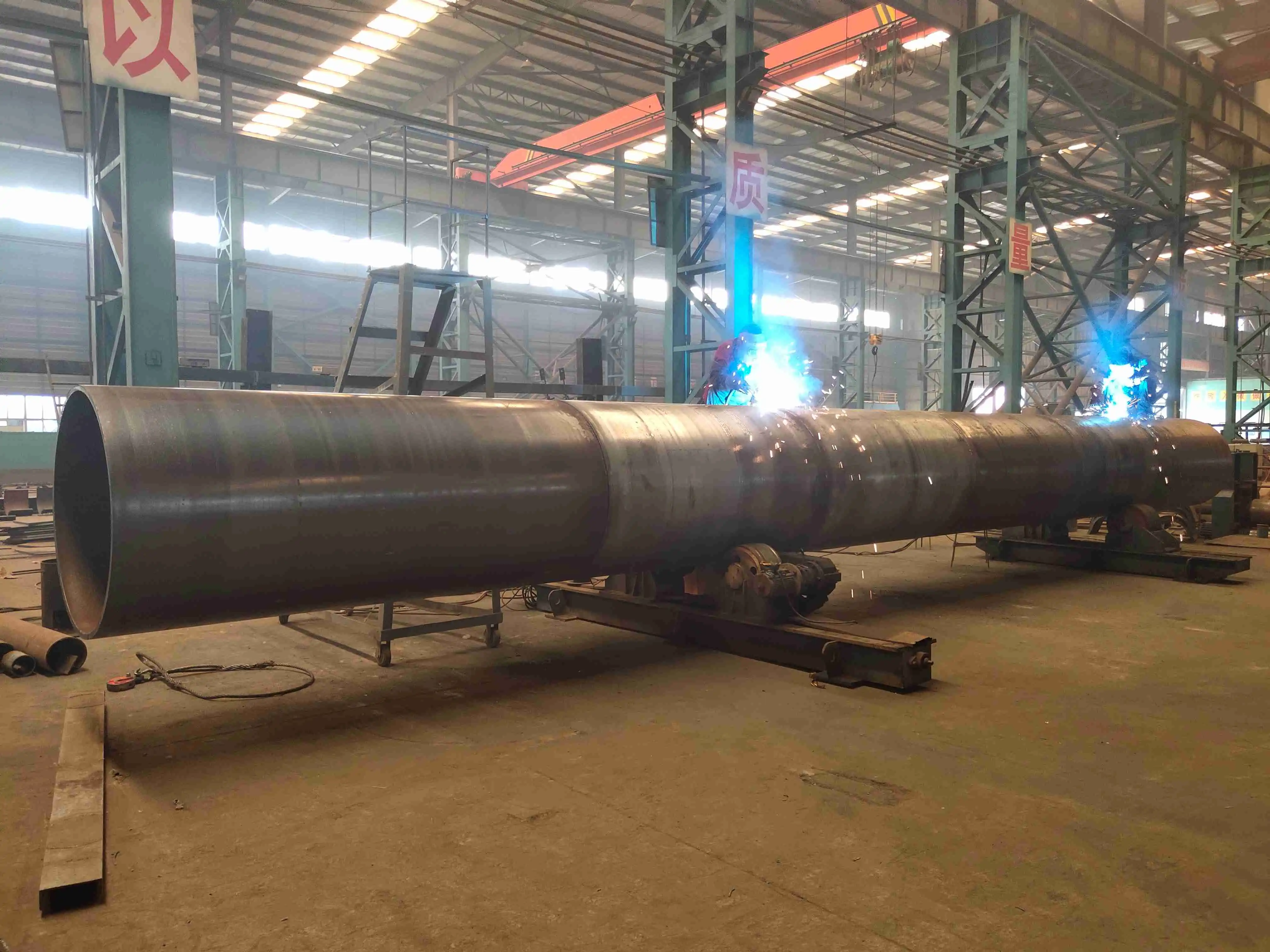 Low-Alloy Steel Cross-Section Columns