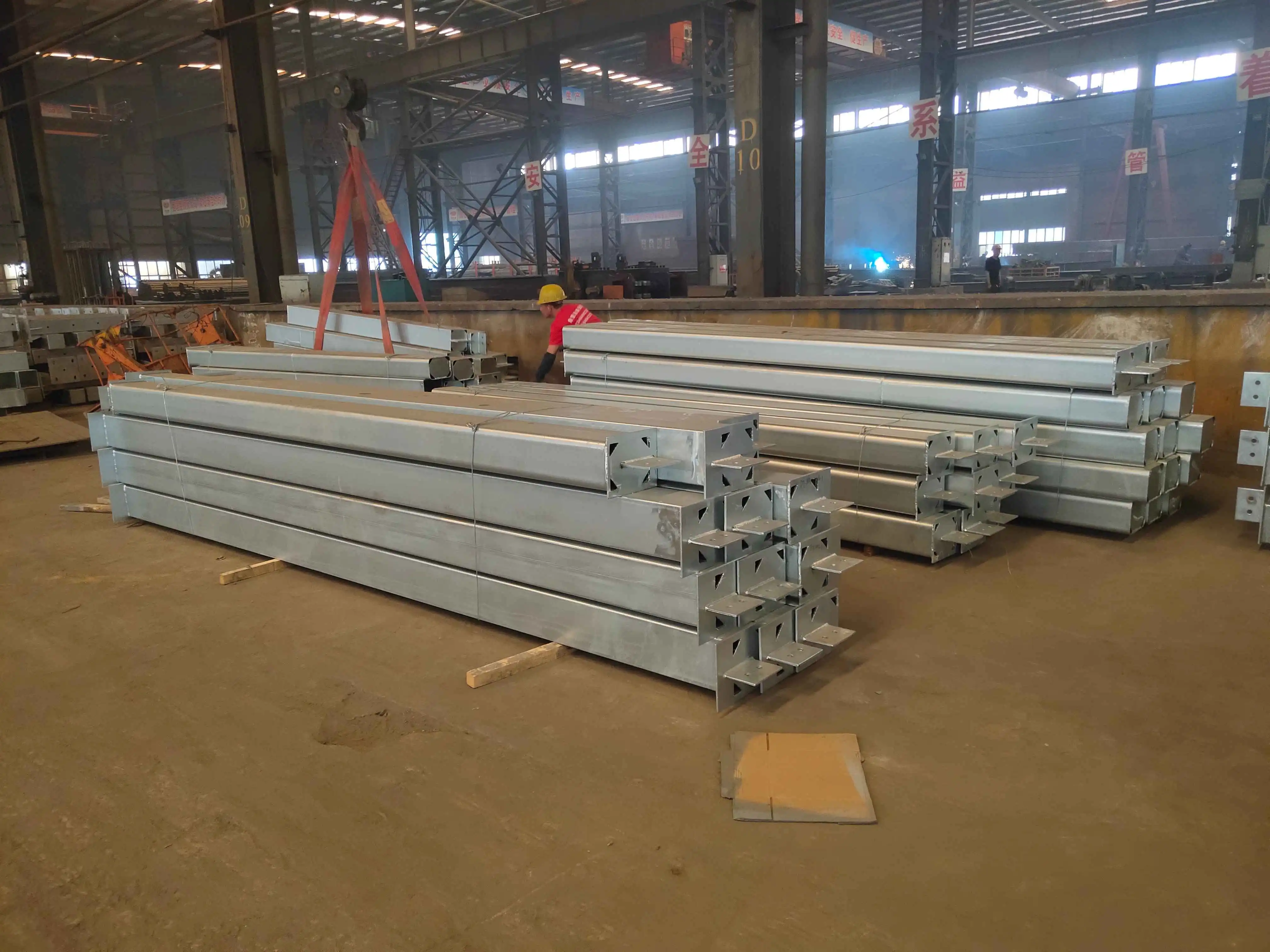 Square Tube Column for Industrial Factory Buildings