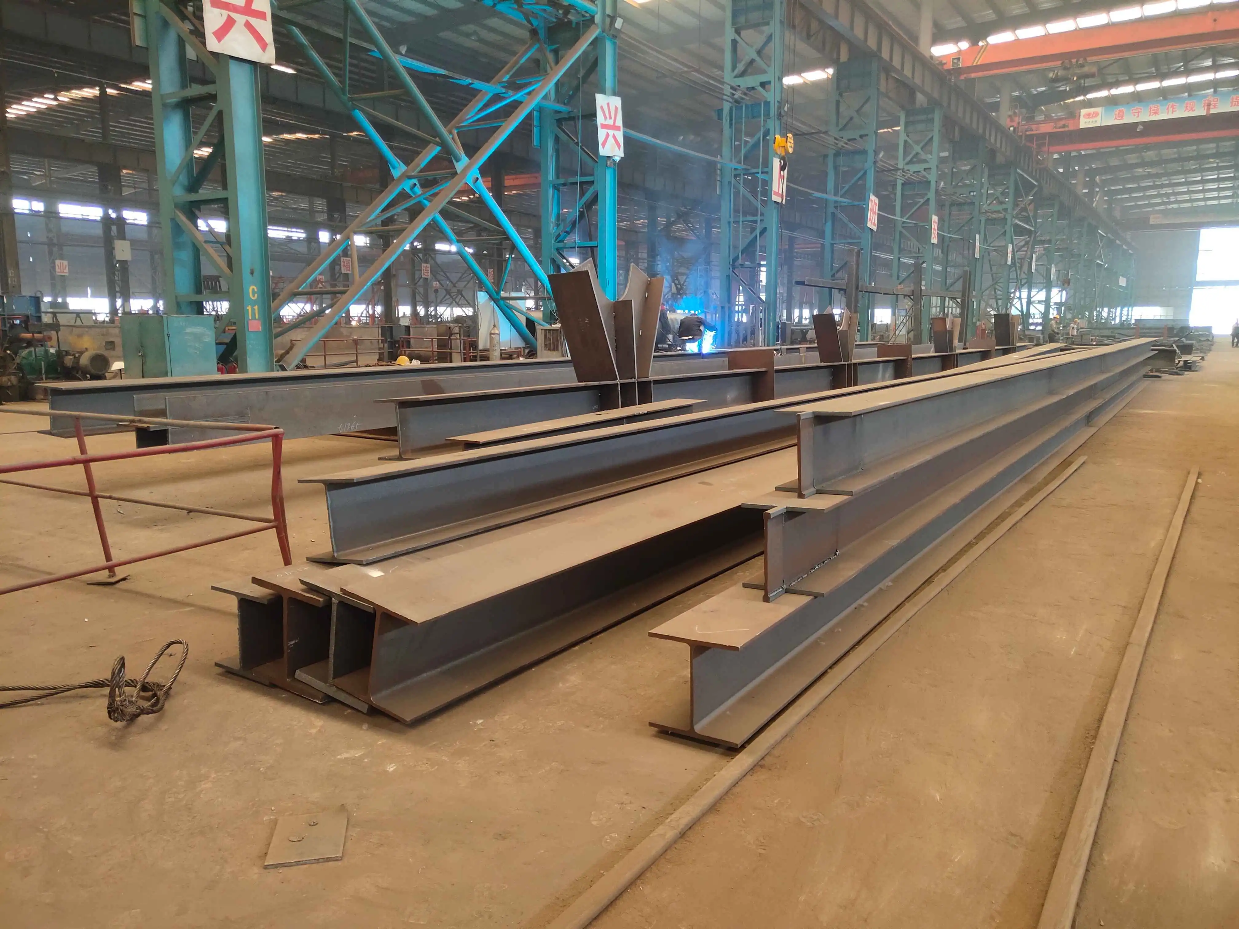 Square Tube Column for Industrial Factory Buildings