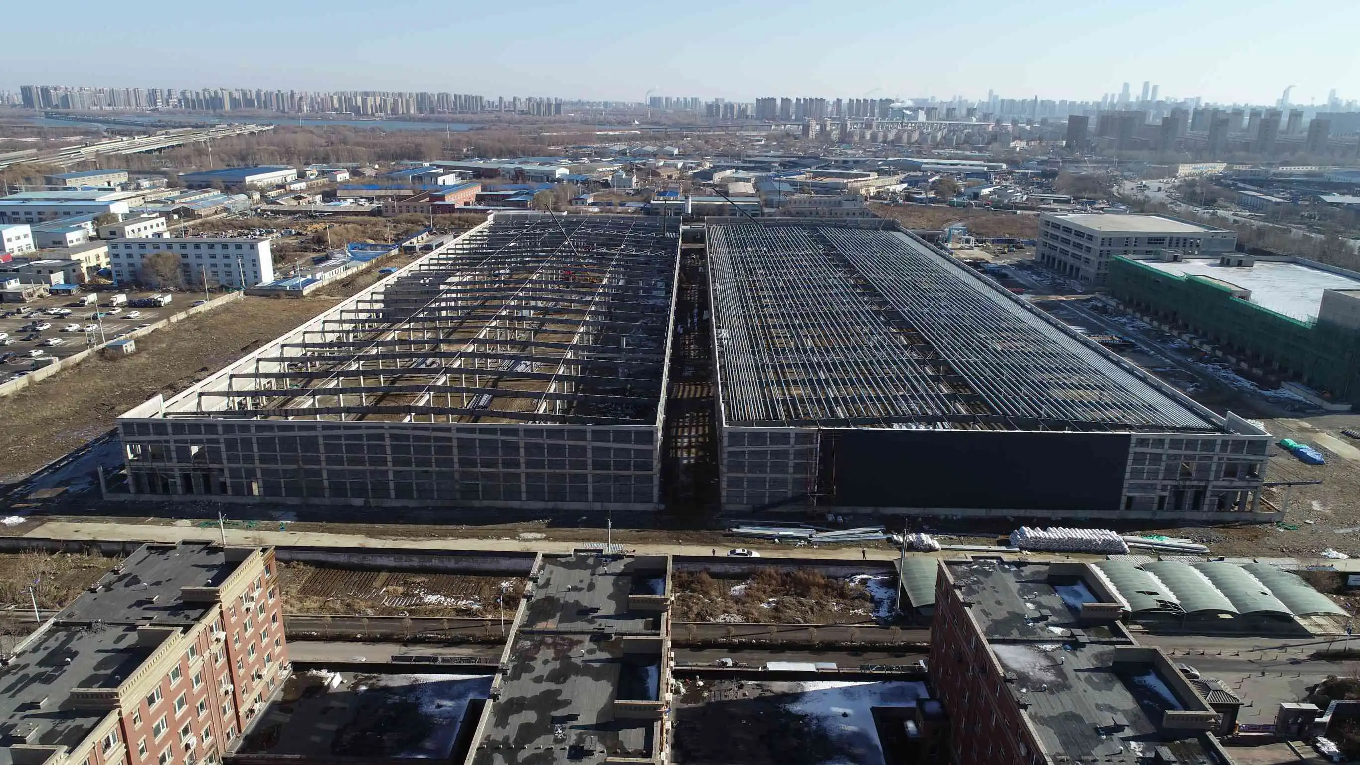 Exhibition Center Steel Truss