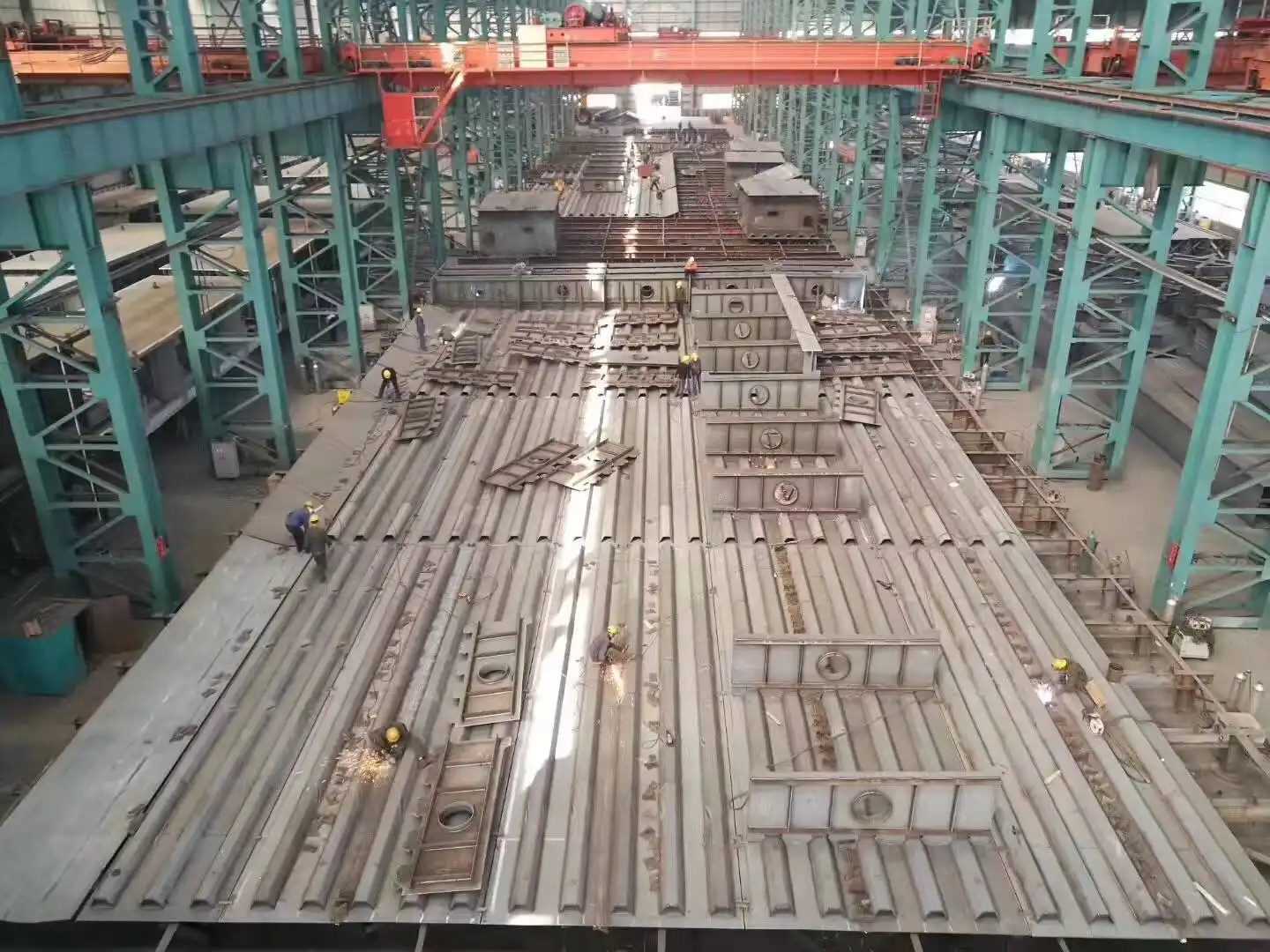50-Meter Span Steel Truss Beam
