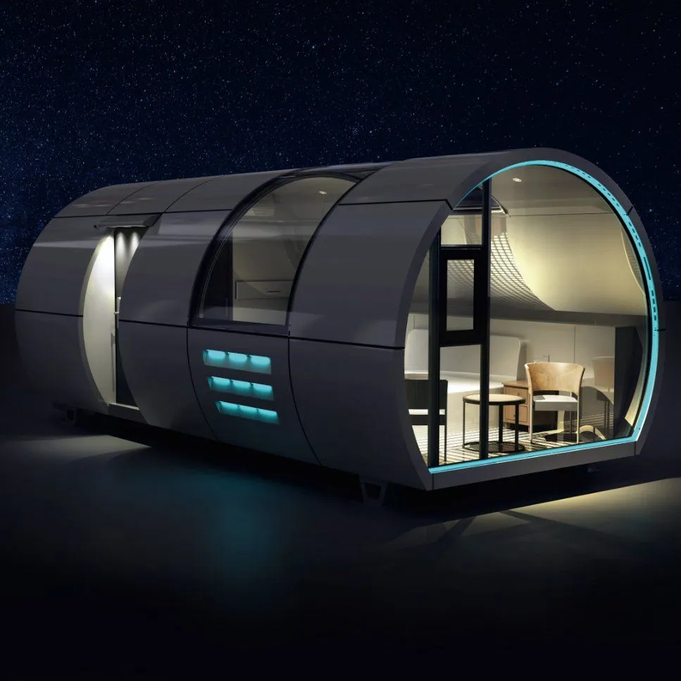 Soundproof and Insulated Modular Capsule Rooms