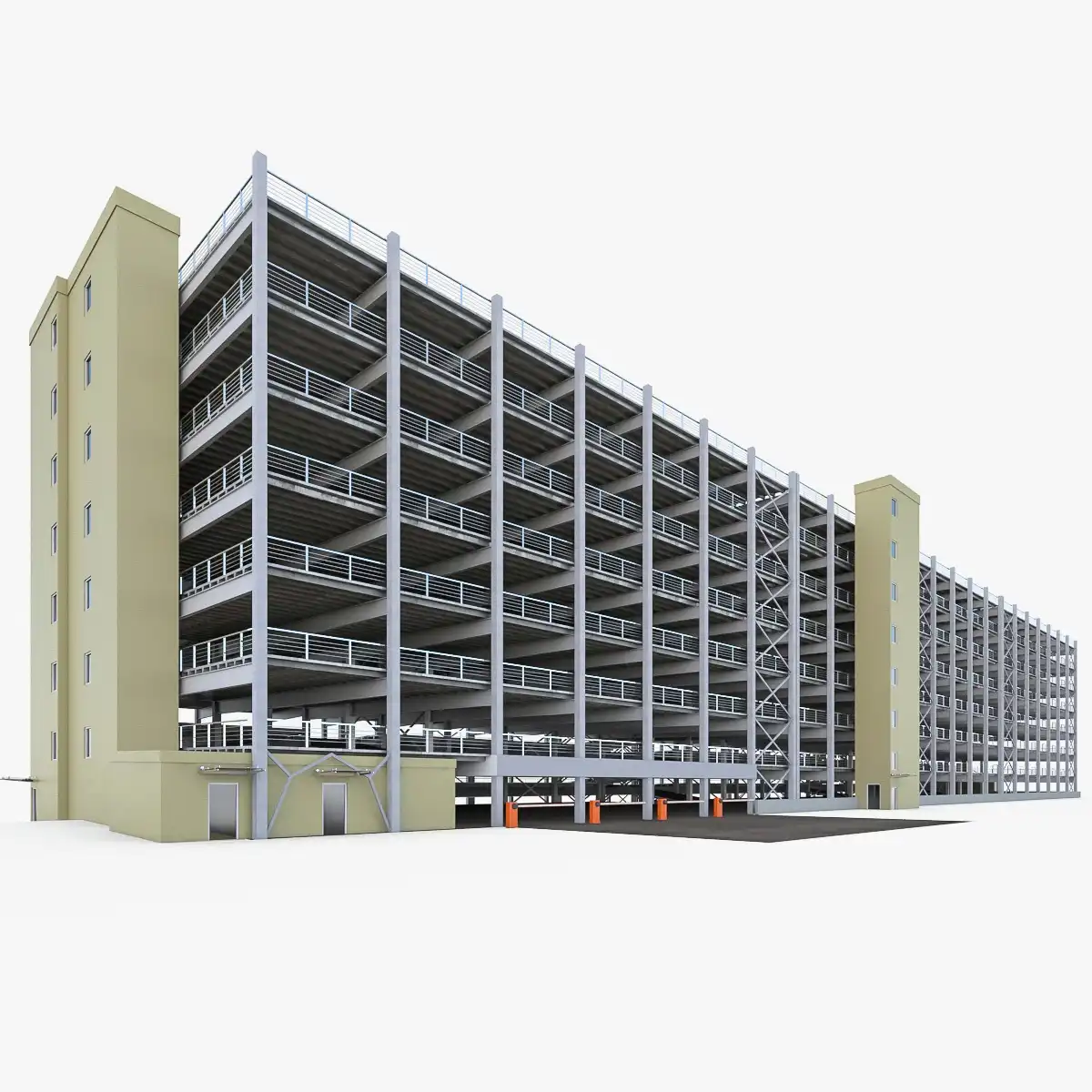 Steel Structure Multi-Story Parking Garage Steel Structure Multi-Story Parking Garage