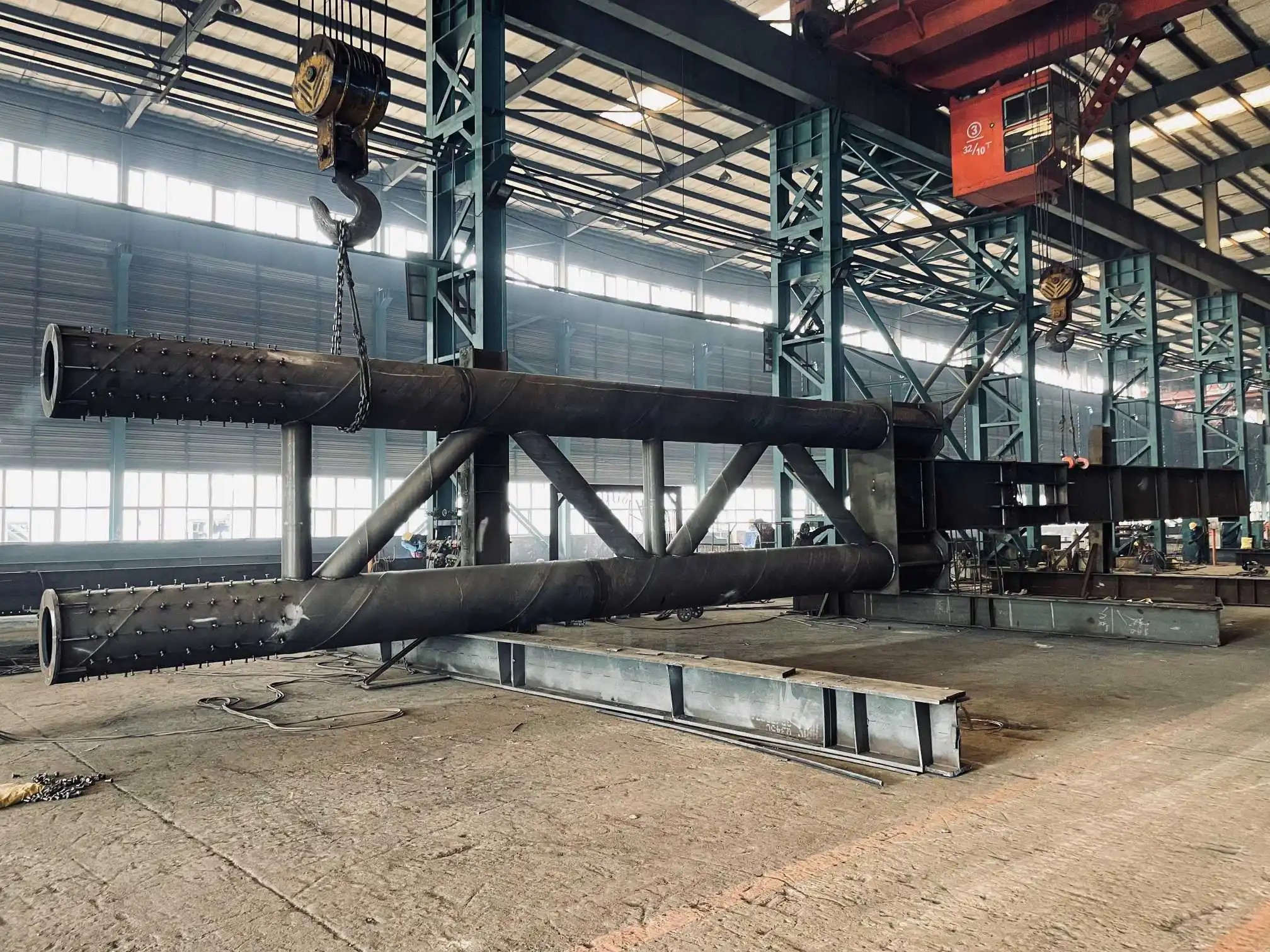 Q345D Hot-Rolled Steel Plate Girder