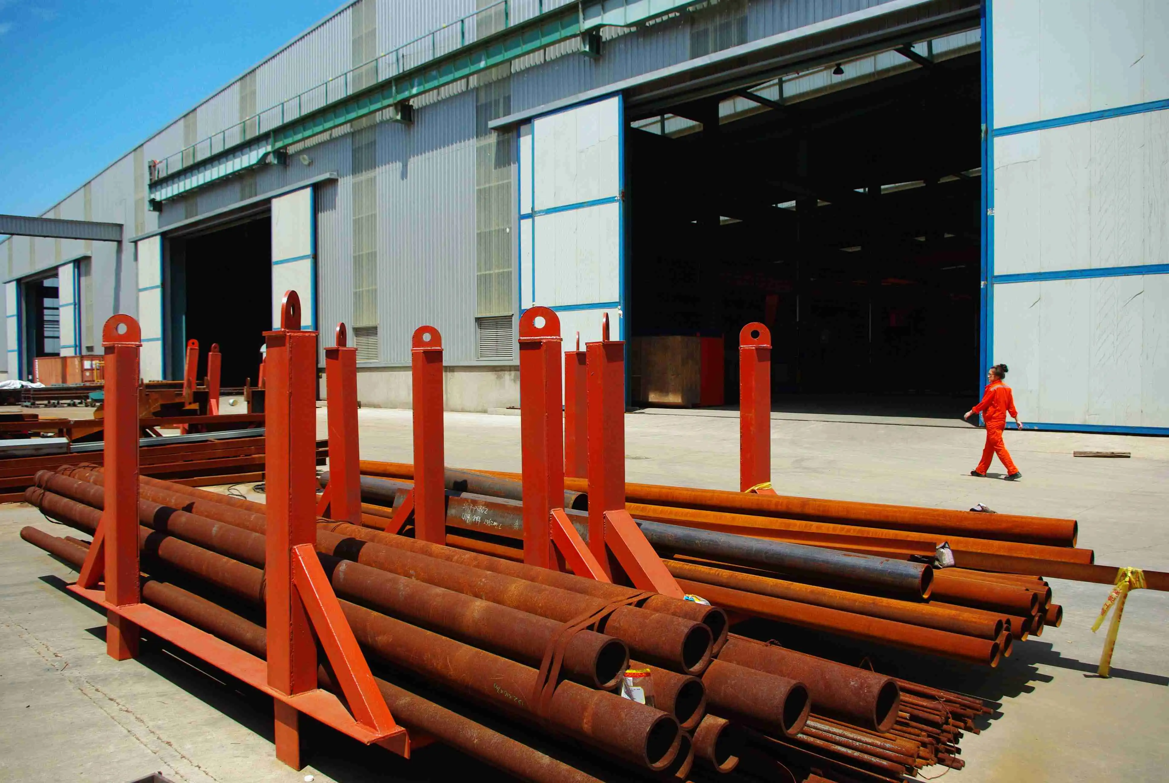 Q345B solid web steel beams