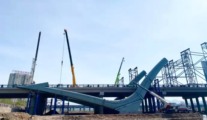 steel cable-stayed bridge