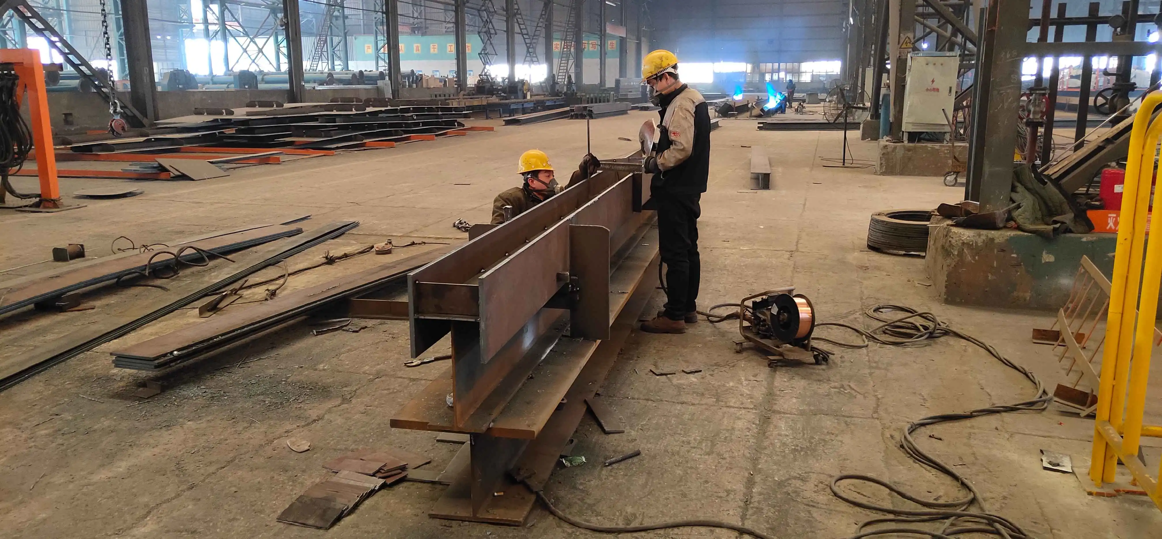 Steel box girders Steel box girders