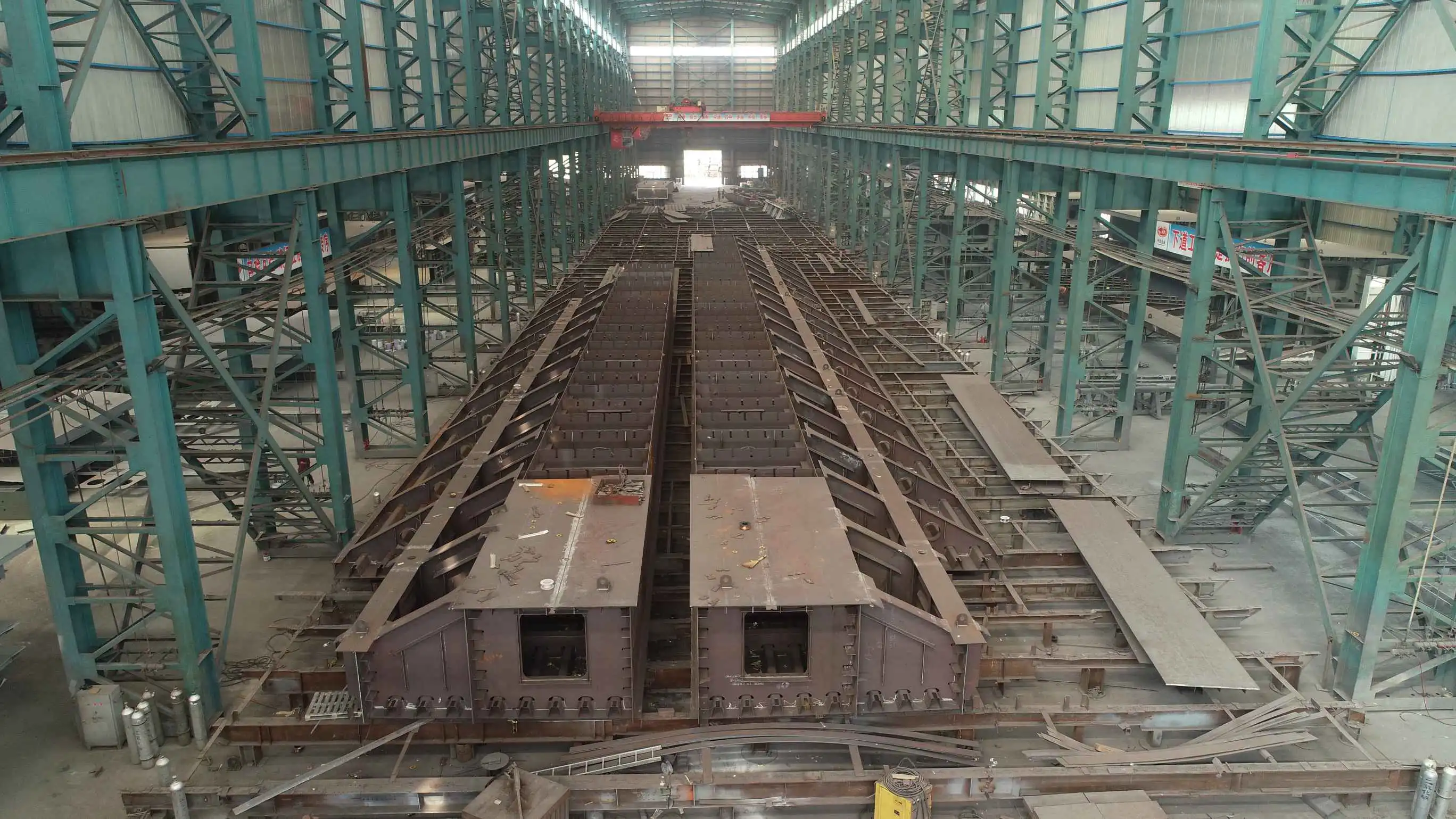H-section plate girders 