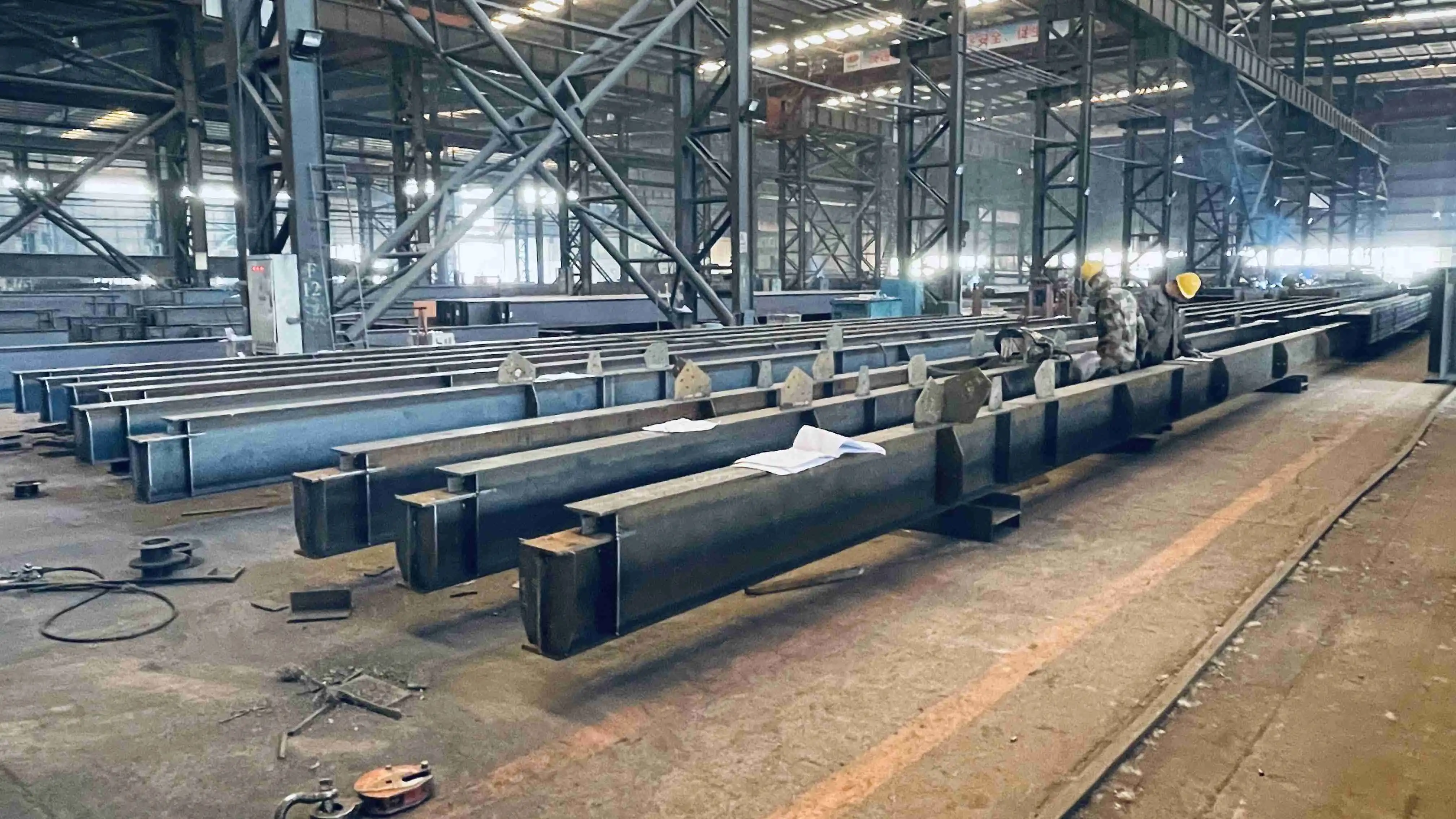  steel plate girders 