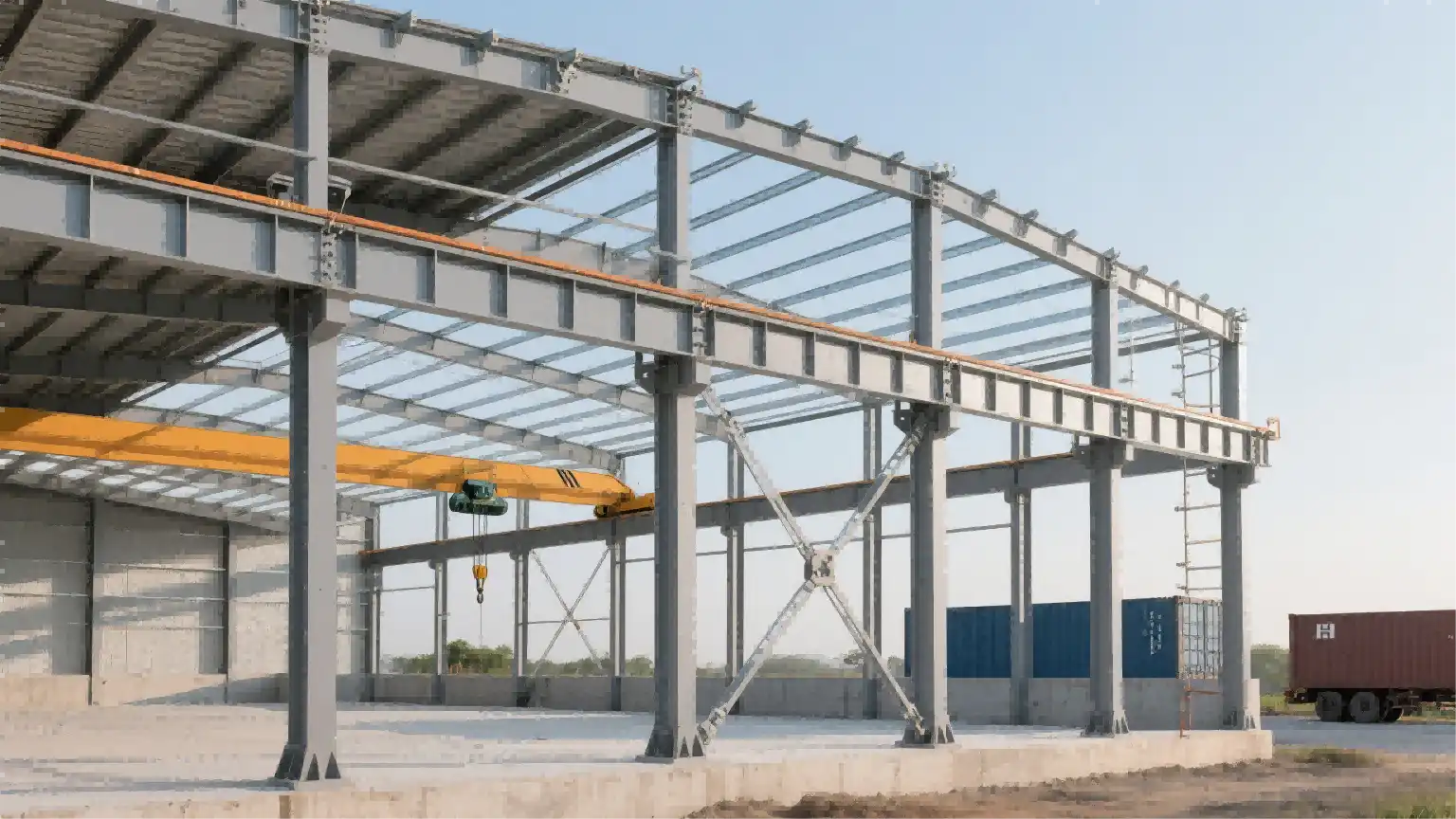 Steel frame exhibition halls Steel frame exhibition halls