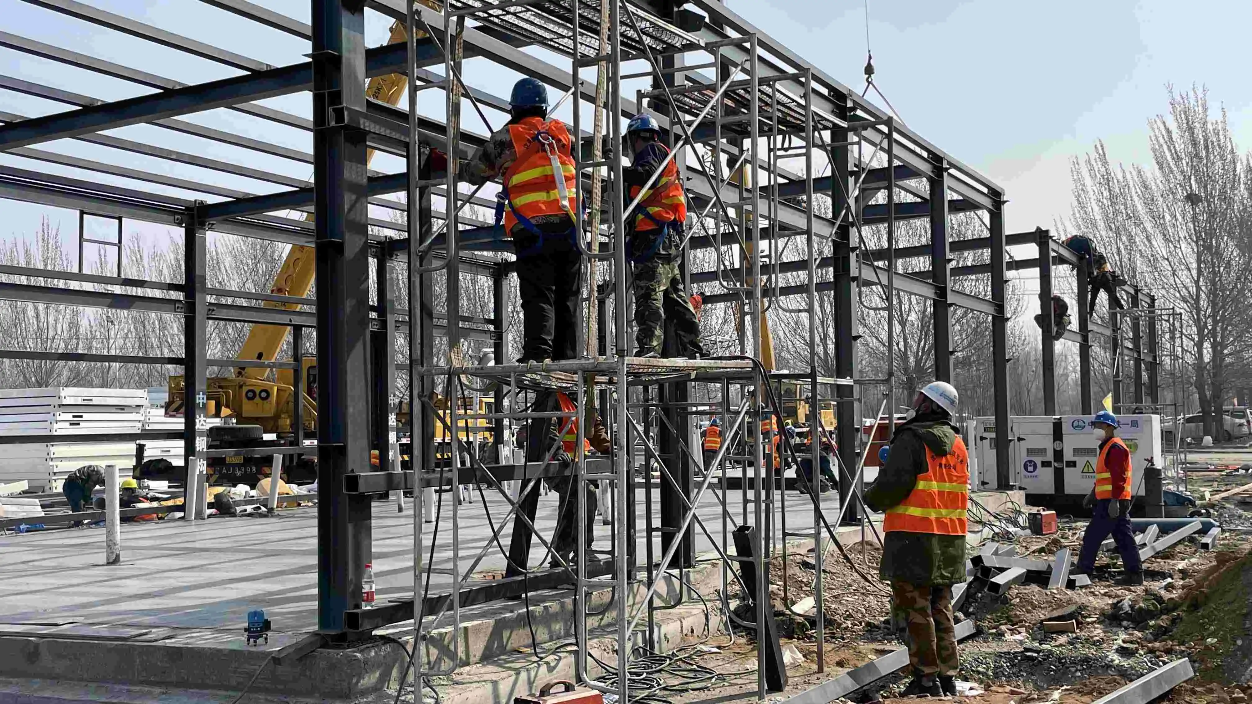 Prefabricated Steel Structure Exhibition Hall