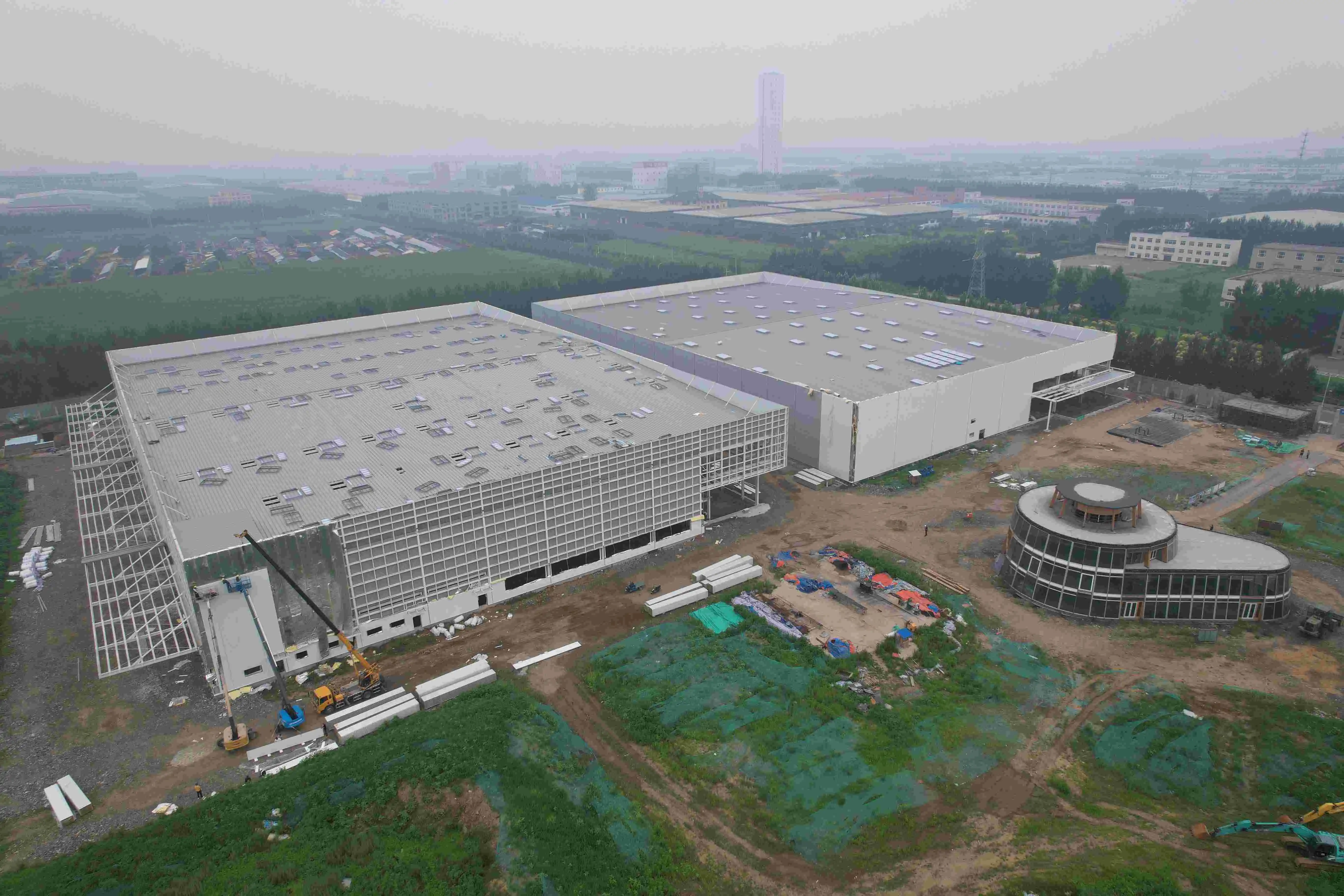 Steel structure exhibition halls 