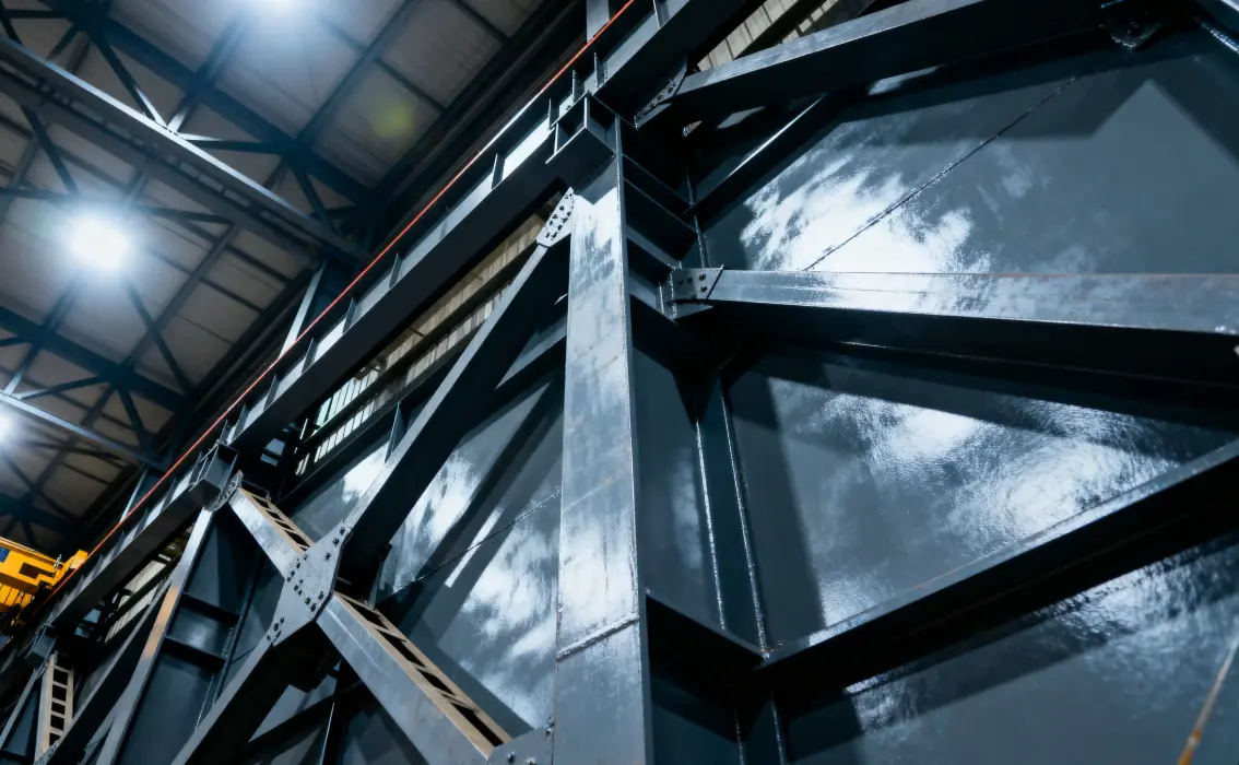 steel frame beams