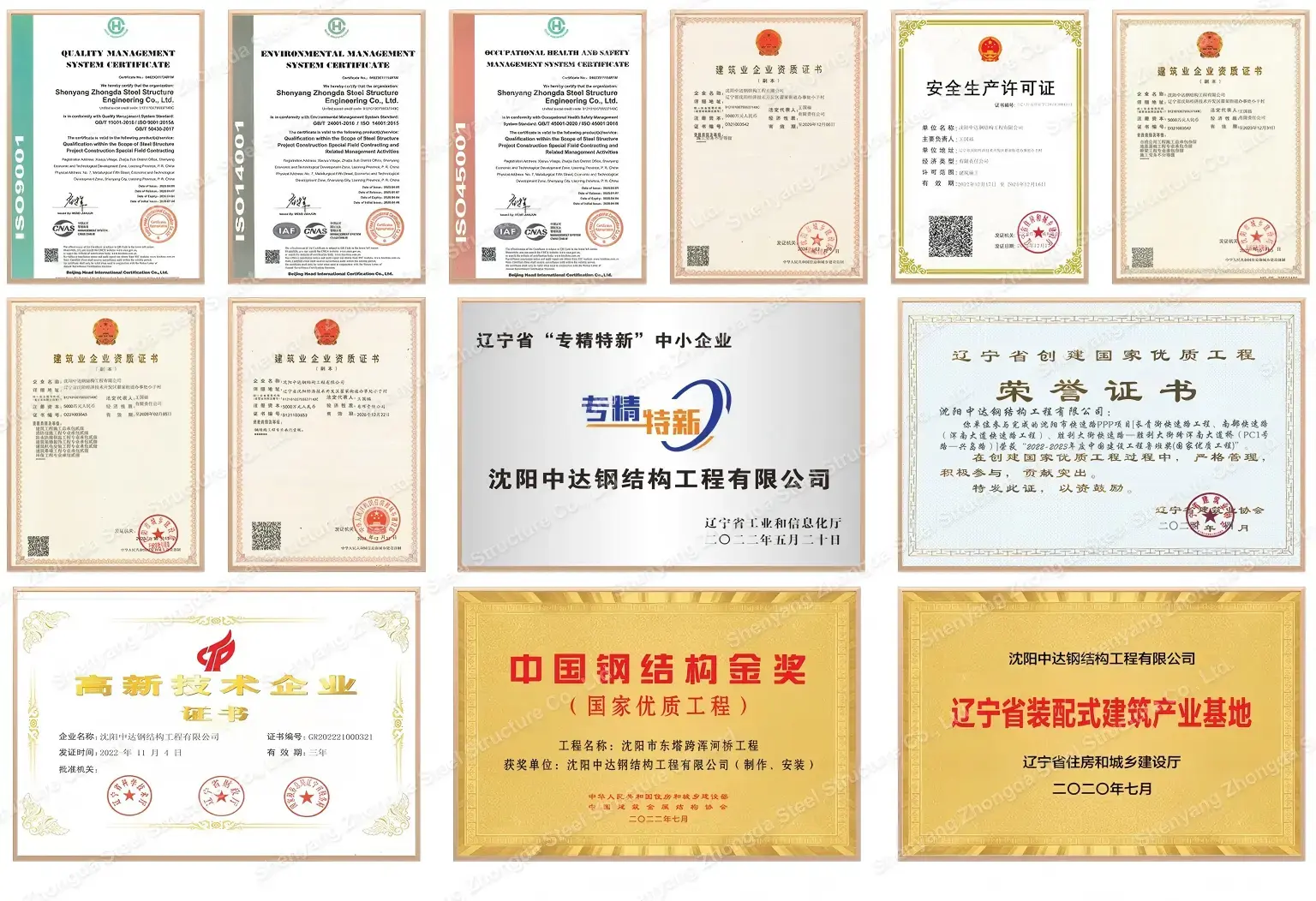 Qualification Of Company