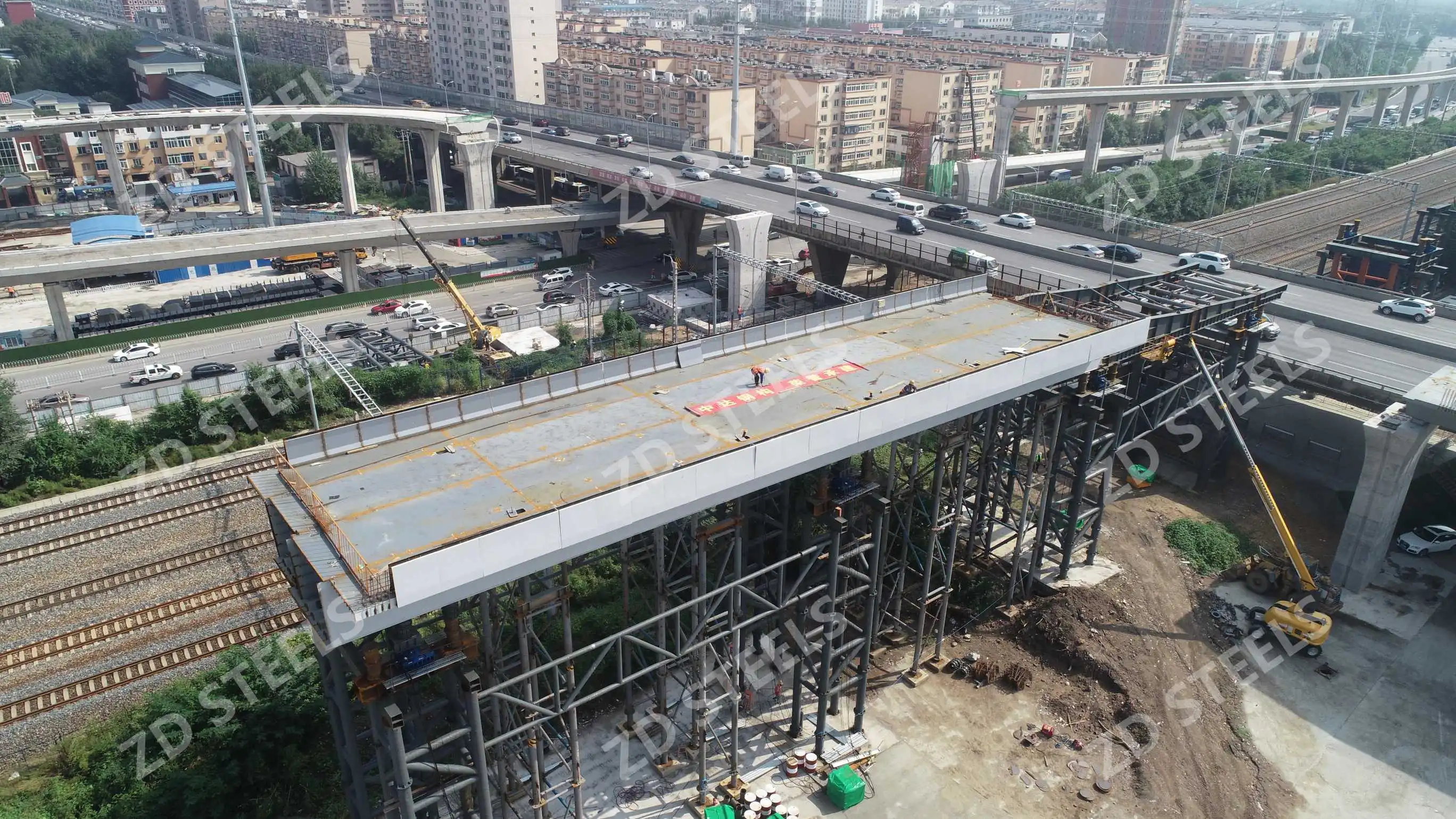 Lanjun Road Railway-Crossing Swivel Bridge (Shengli Avenue Expressway), Shenyang Lanjun Road Railway-Crossing Swivel Bridge (Shengli Avenue Expressway), Shenyang