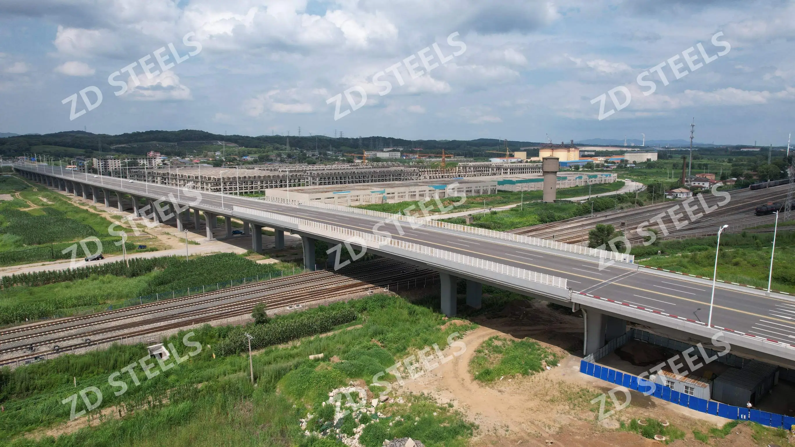 Lanjun Road Railway-Crossing Swivel Bridge (Shengli Avenue Expressway), Shenyang