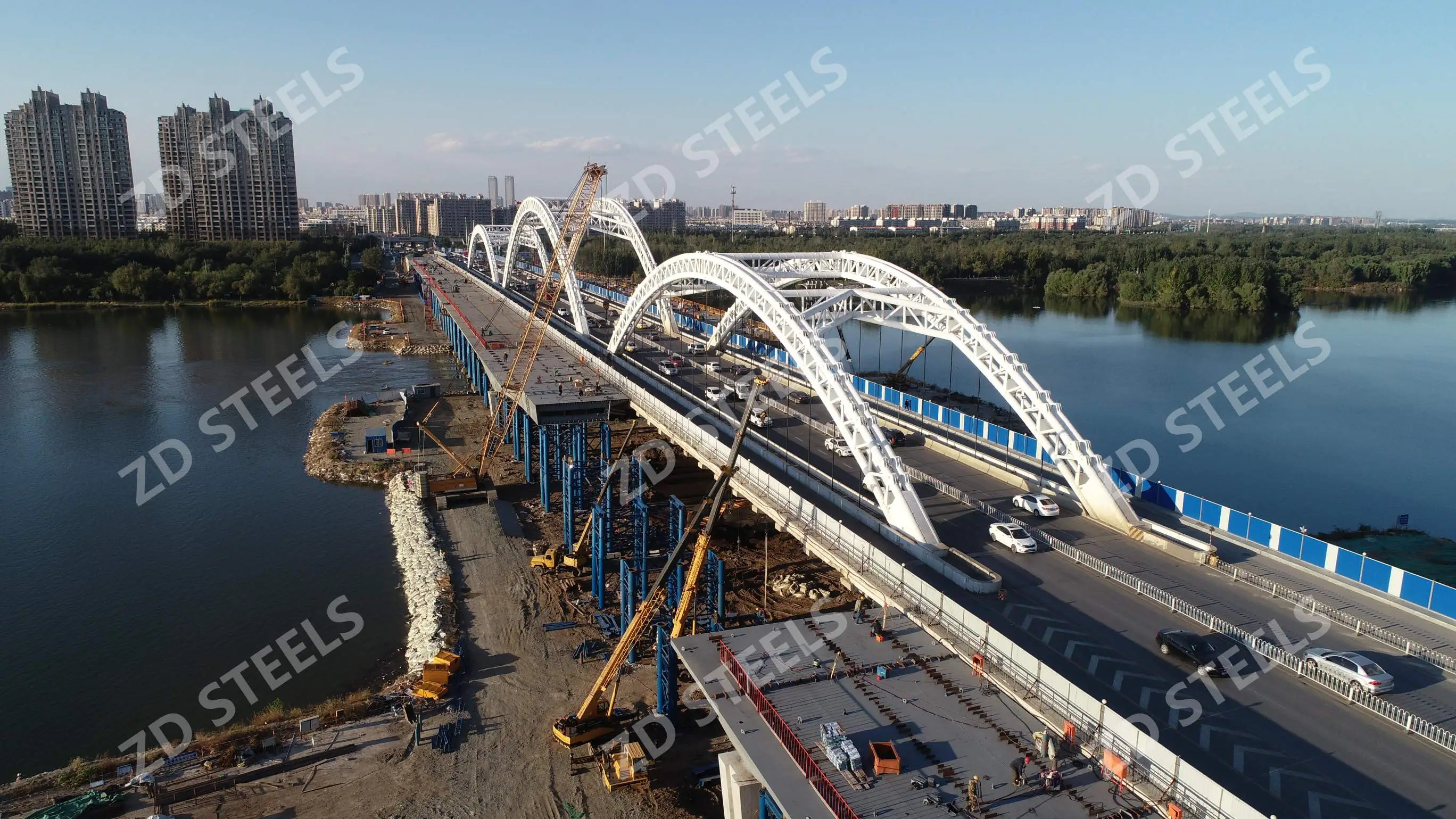 Shenyang Changqing Hun River Cross-River Bridge & Viaduct Shenyang Changqing Hun River Cross-River Bridge & Viaduct