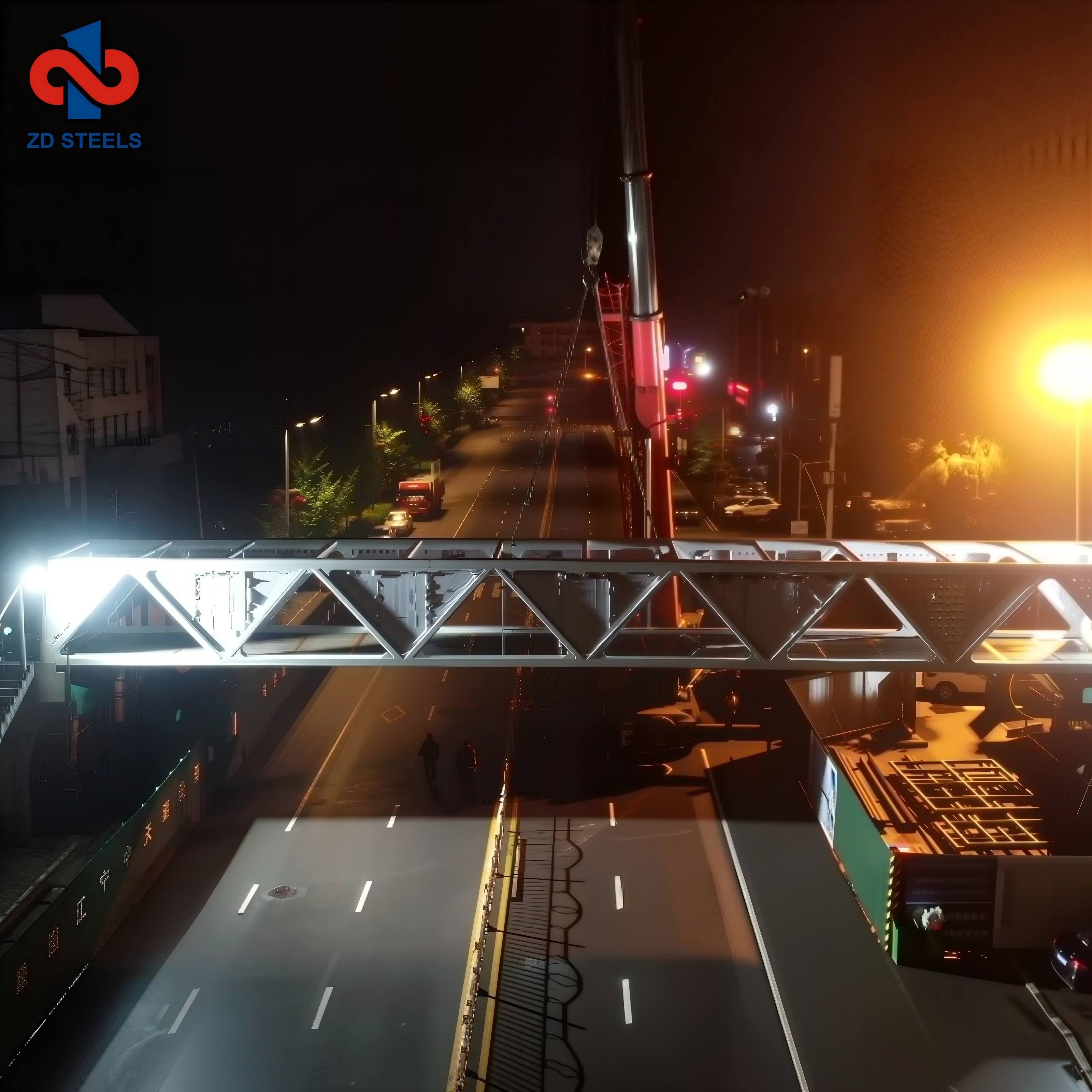 Yongning Street Pedestrian Overpass, Fushun Yongning Street Pedestrian Overpass, Fushun