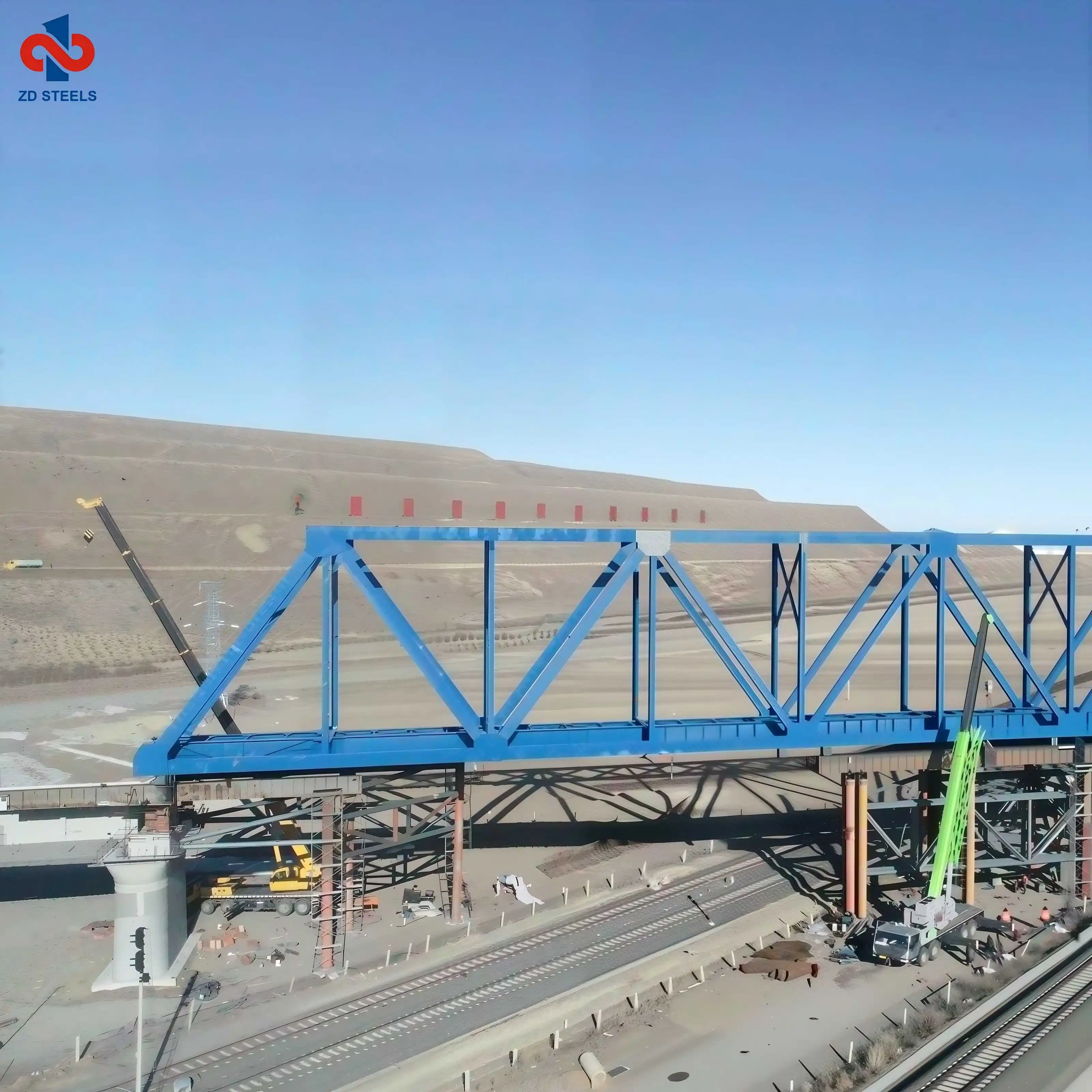 Power Plant Steel Structure for Renewable Energy and Utility Facilities