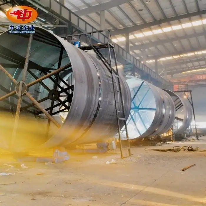 Metallurgiya Oksidləşmə Qovurma Fırlanan Fırın