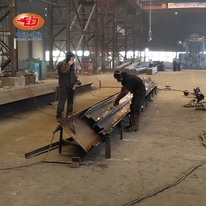 Q345B Bərk Torpaq Polad Şüa